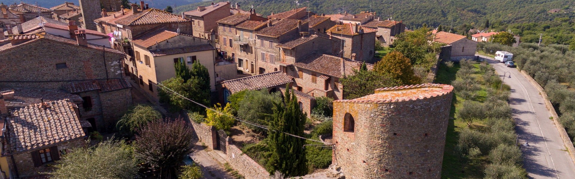 Rigomagno, vista dall'alto