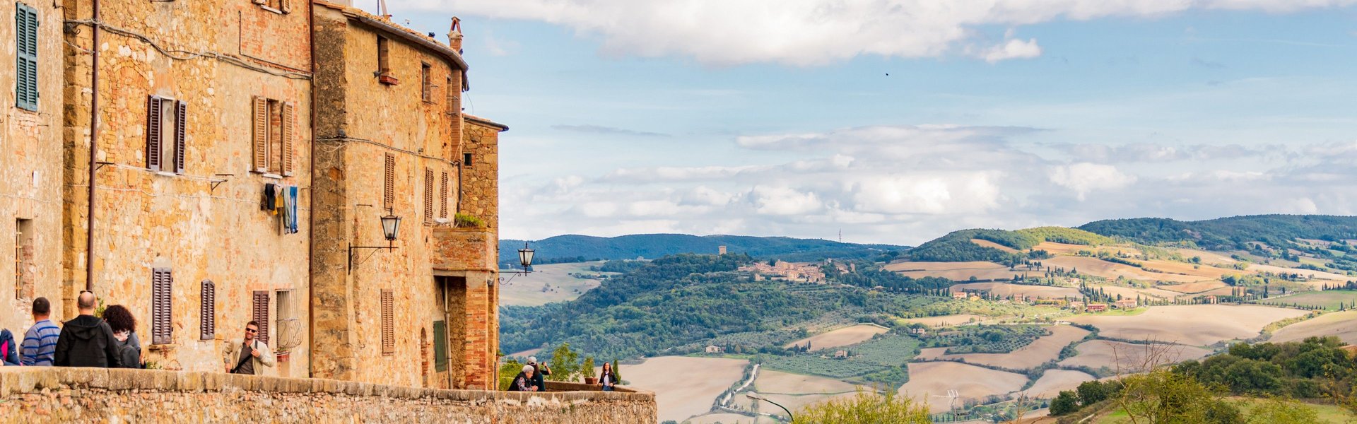 Vista da Pienza