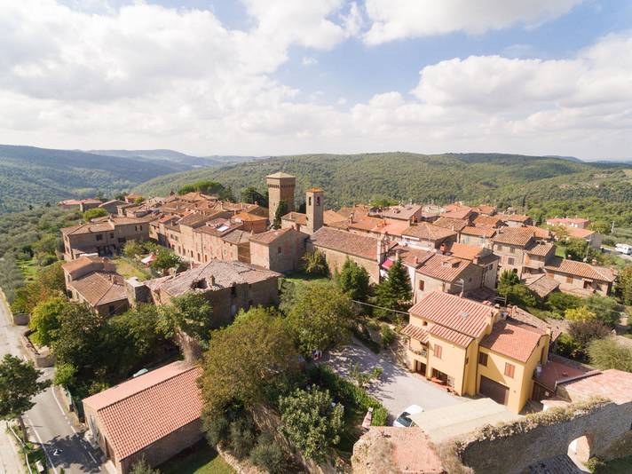 Rigomagno, vista dall'alto