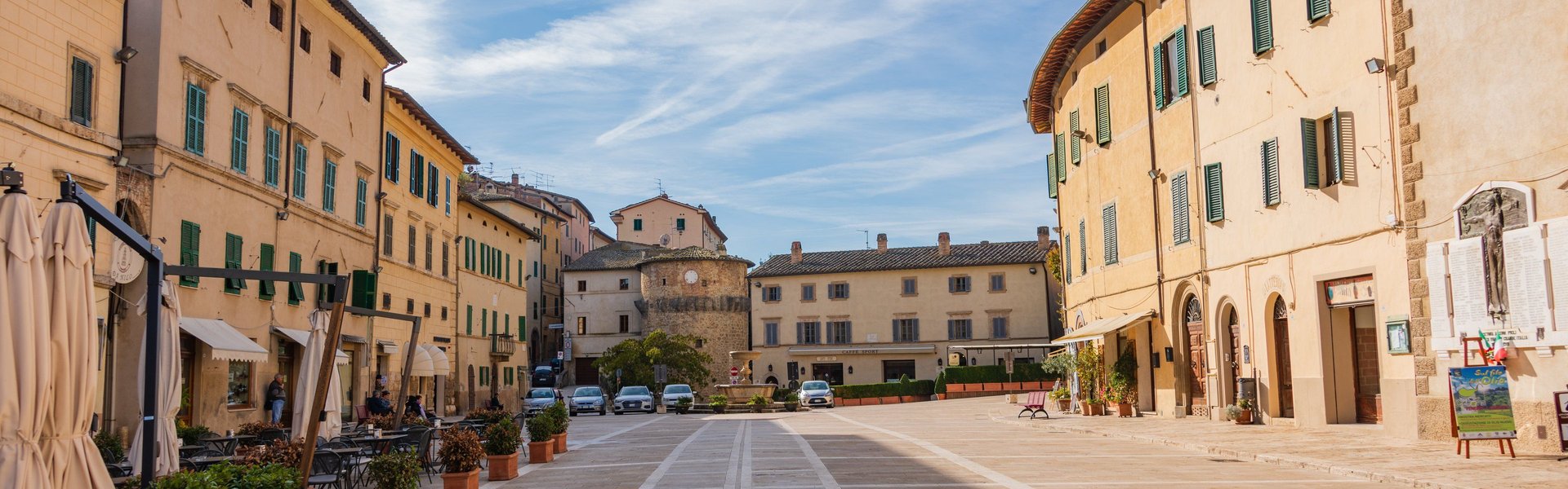 Cetona, piazza Garibaldi