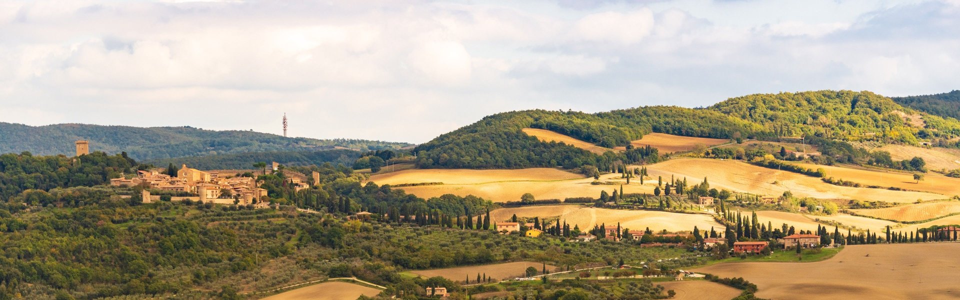 Vista da Pienza