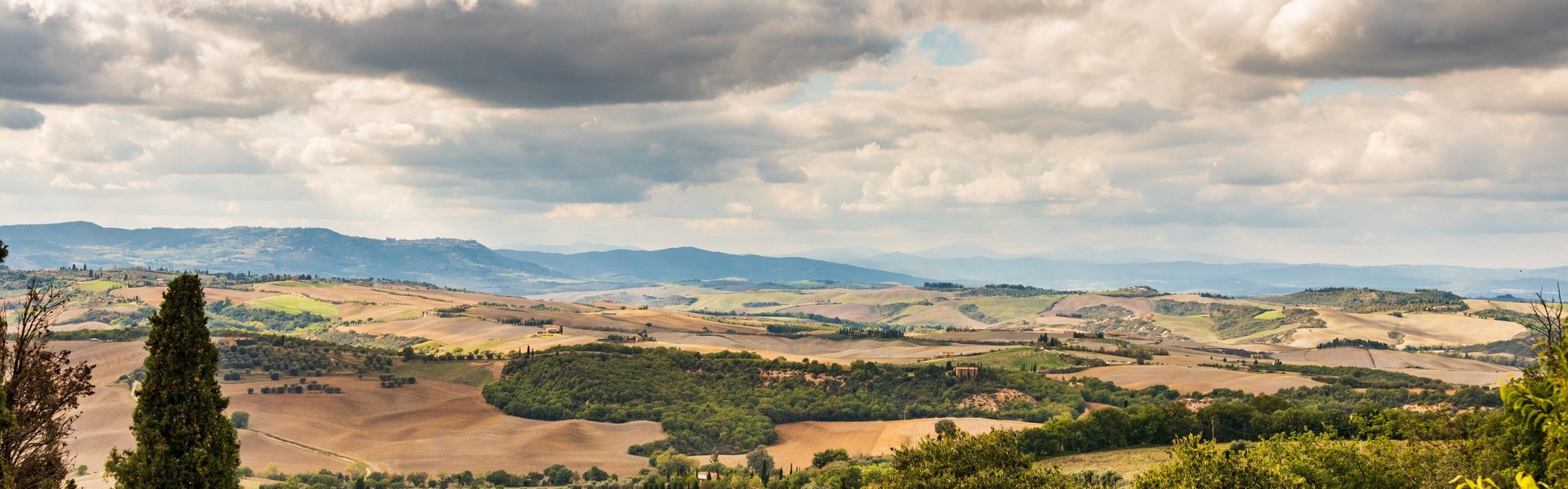 Vista da Pienza