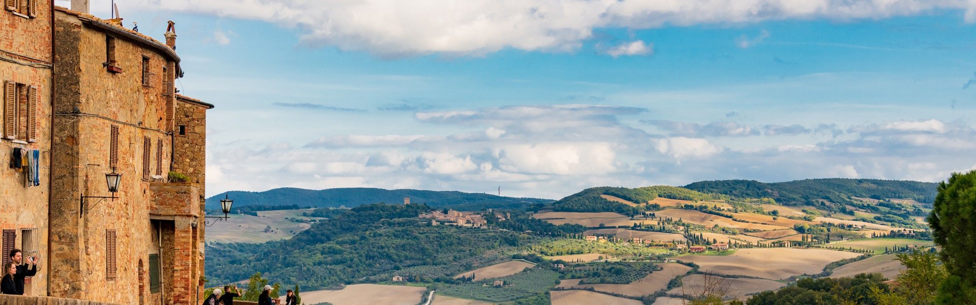 Vista da Pienza